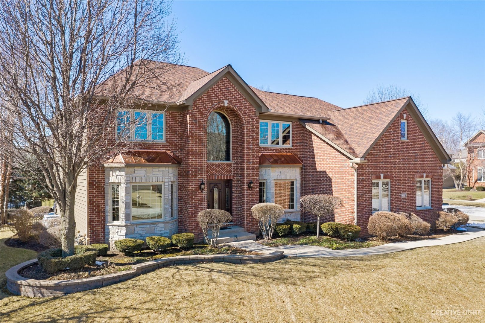 3519 Vanilla Grass Drive Naperville, IL 60564 - Photo 2 of 48 a front view of a house with a yard