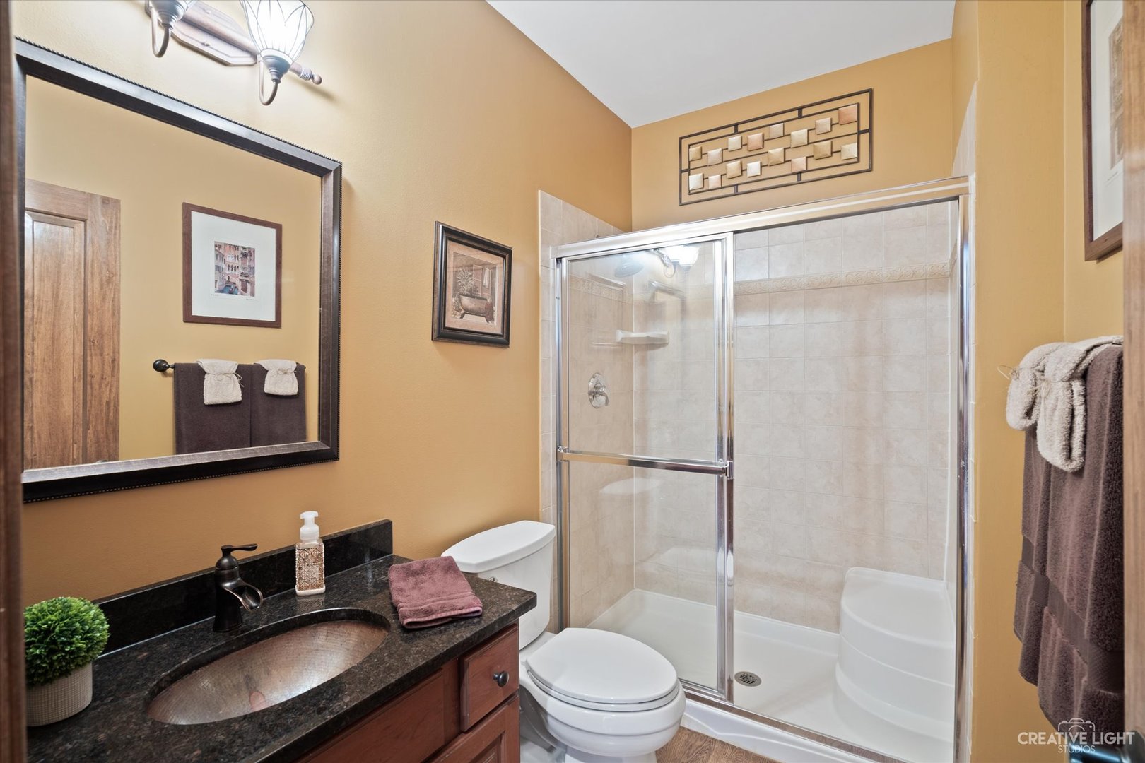 3519 Vanilla Grass Drive Naperville, IL 60564 - Photo 31 of 48 a bathroom with a toilet sink and shower