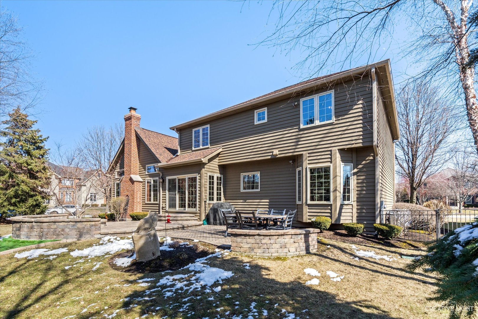 3519 Vanilla Grass Drive Naperville, IL 60564 - Photo 33 of 48 a front view of a house with a yard