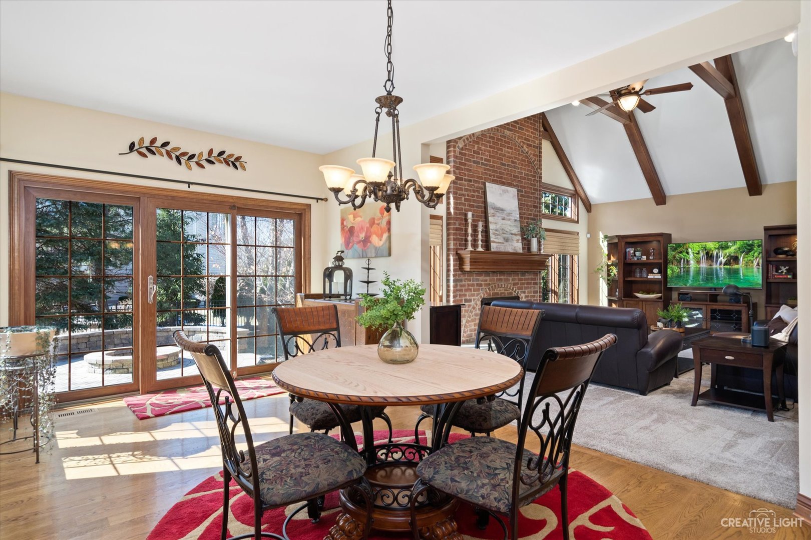 3519 Vanilla Grass Drive Naperville, IL 60564 - Photo 7 of 48 a view of a dining room with furniture window and outside view