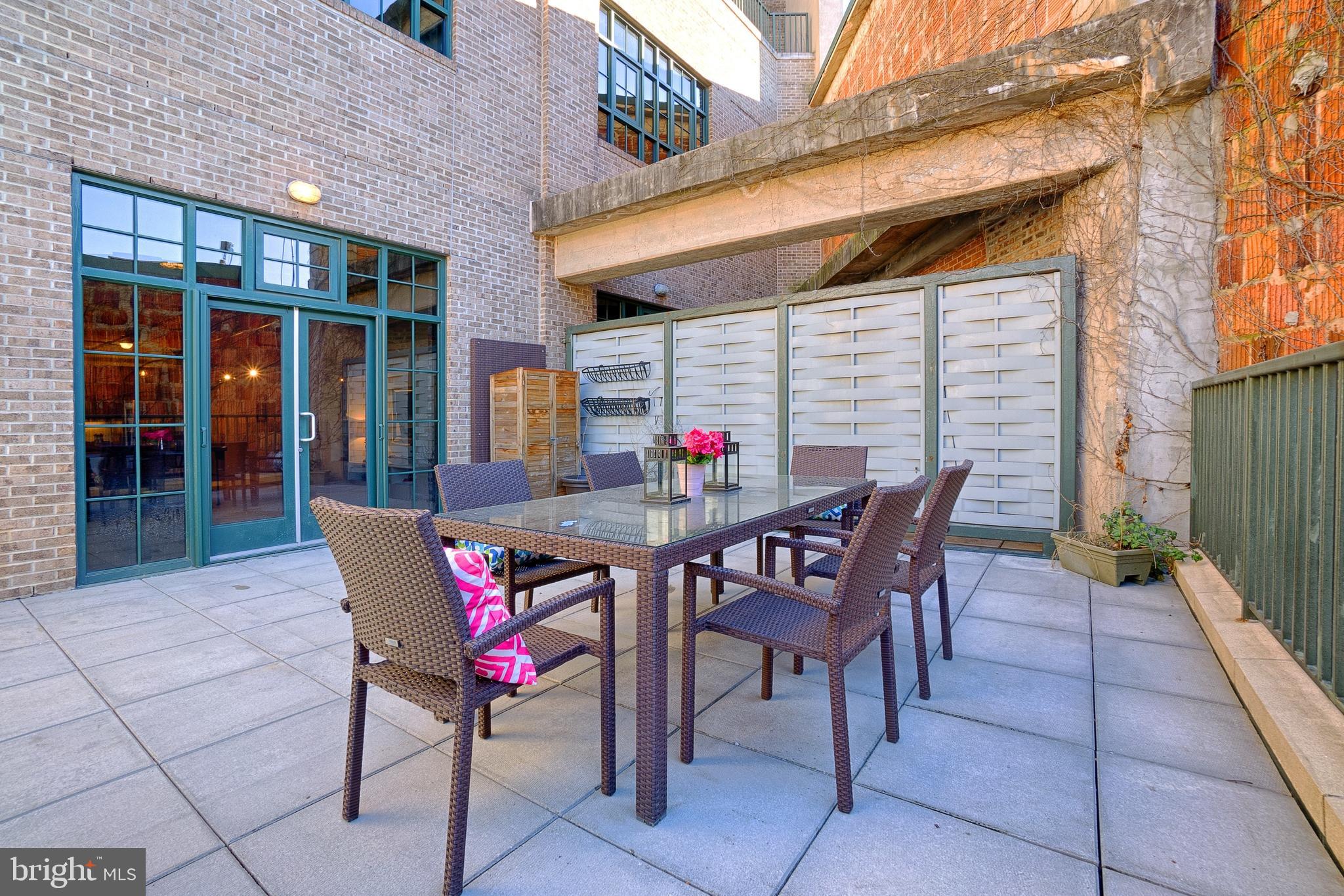 1701 Kalorama Road Northwest, Unit 201 Washington, DC 20009 - Photo 24 of 31 Private Patio (400sf+)