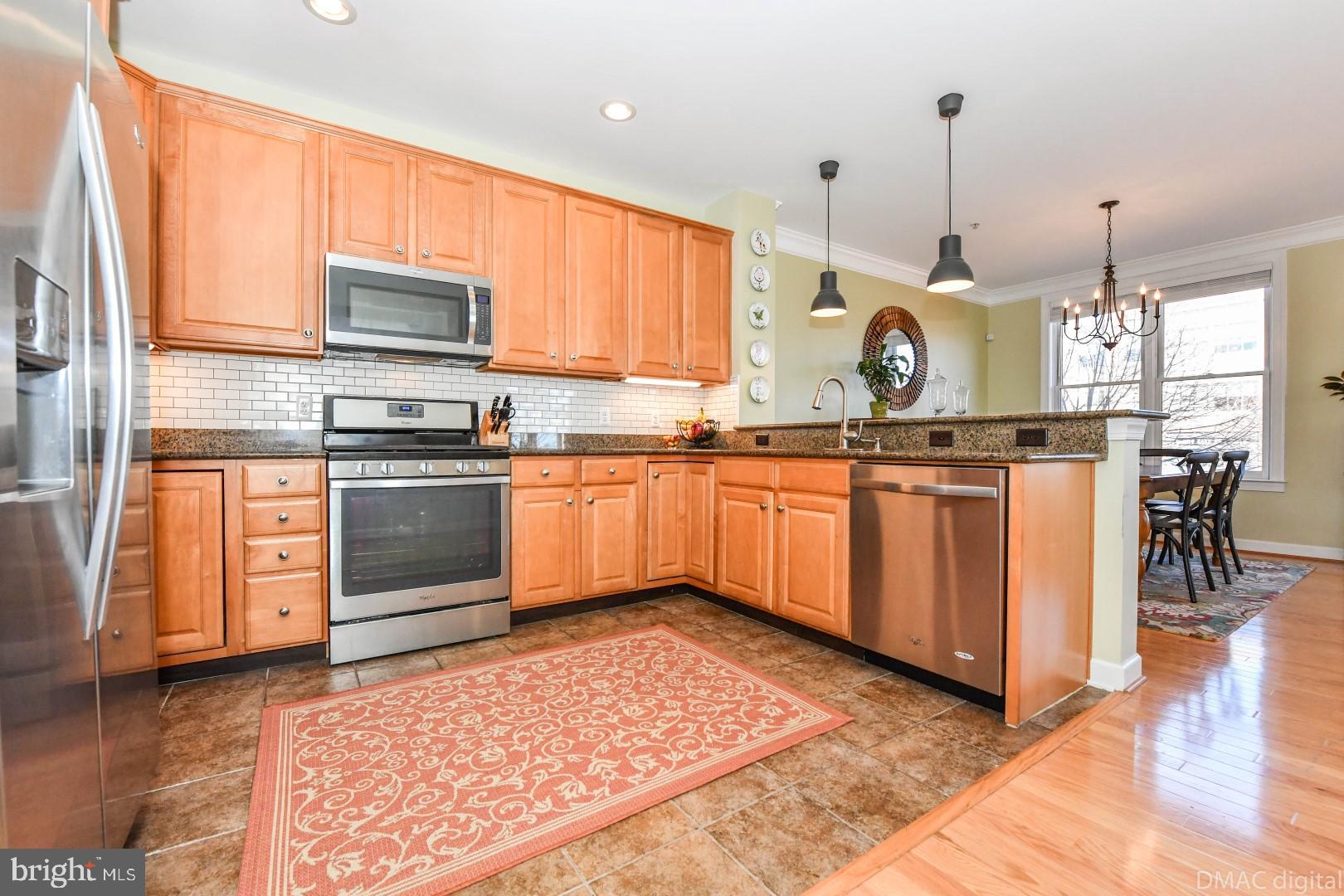 35 East All Saints Street, Unit 104 Frederick, MD 21701 - Photo 14 of 46 Fantastically laid out kitchen w/gas cooking.