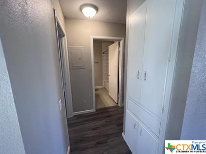 200 Olsens Acres, Unit C2 Wimberley, TX 78676 - Photo 3 of 16 a view of hallway with wooden floor