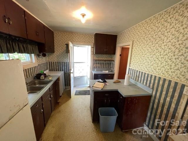 149 Robert Joyner Circle Salley, SC 29137 - Photo 34 of 48 a kitchen with sink cabinets and stove