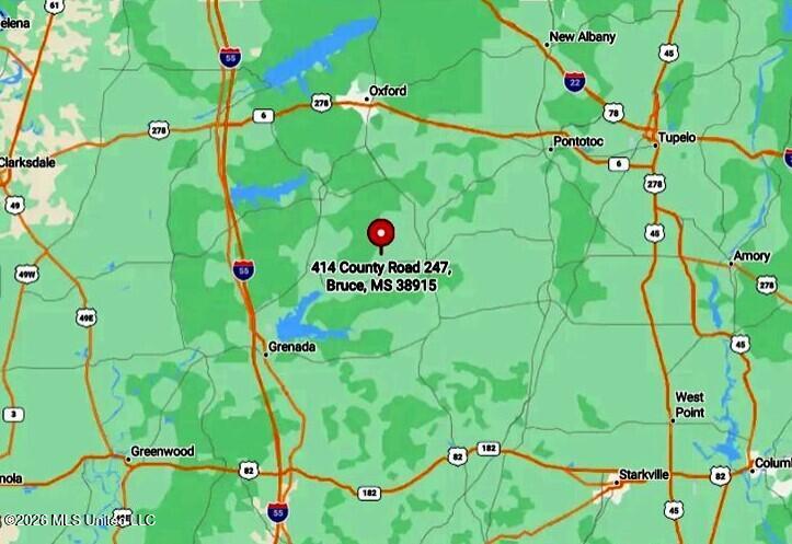 247 County Road Bruce, MS 38915 - Photo 7 of 13 Map 1