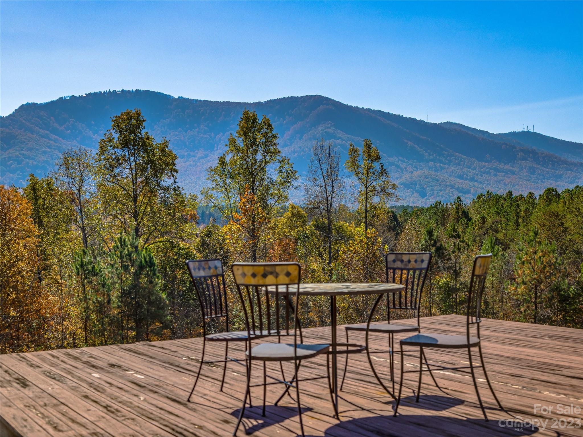 263 Sylvan Lane Mill Spring, NC 28756 - Photo 10 of 45 a view of a chairs and table on the wooden floor
