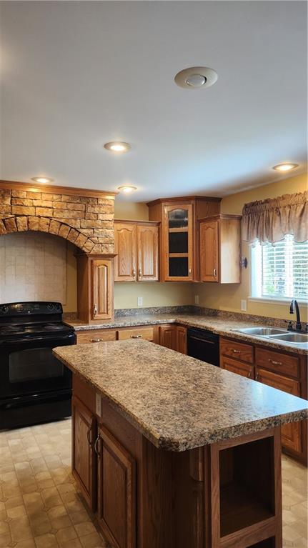 3865 Piney Dam Road Clarion, PA 16214 - Photo 24 of 41 a kitchen with a stove and a sink