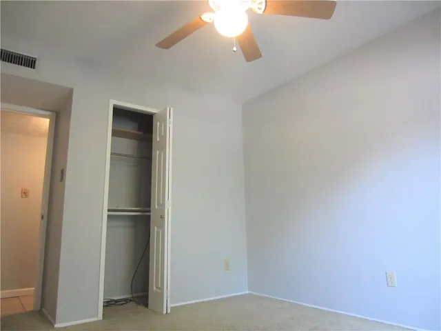 a view of empty room