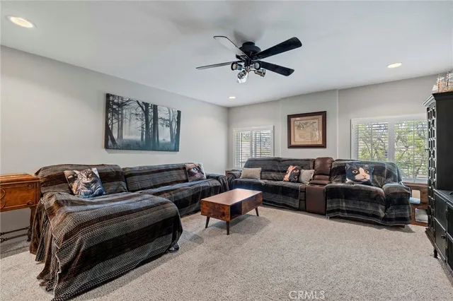 a bedroom with a bed and a table in it