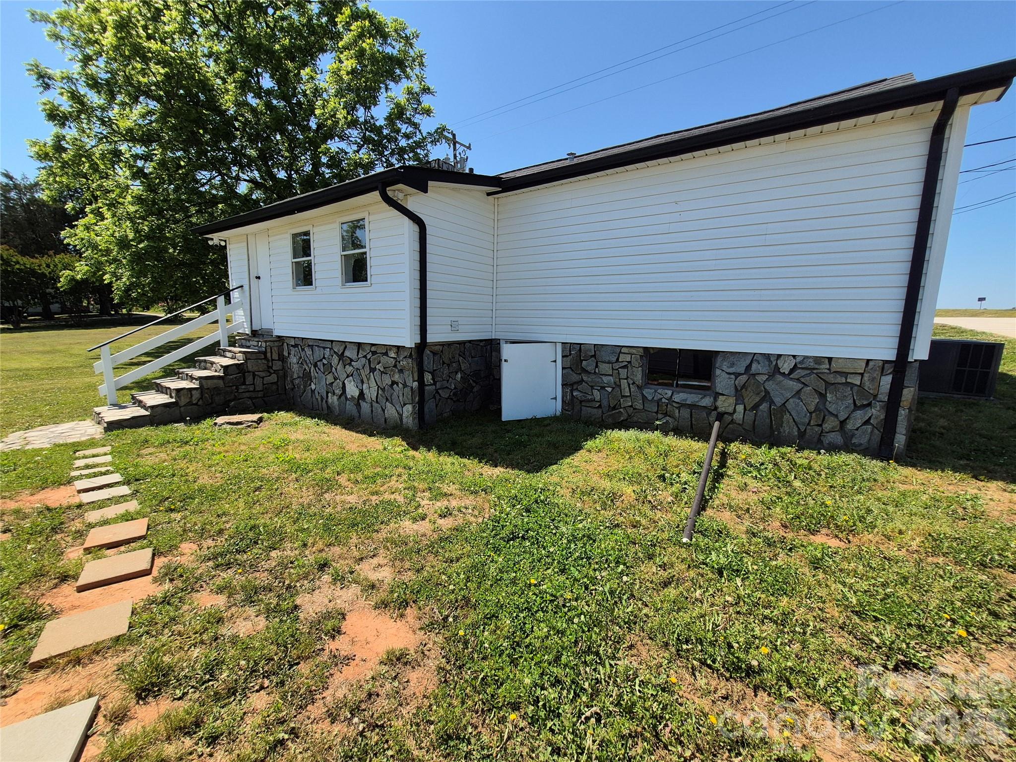 4438 Reepsville Road Vale, NC 28168 - Photo 6 of 32 a view of back yard of the house