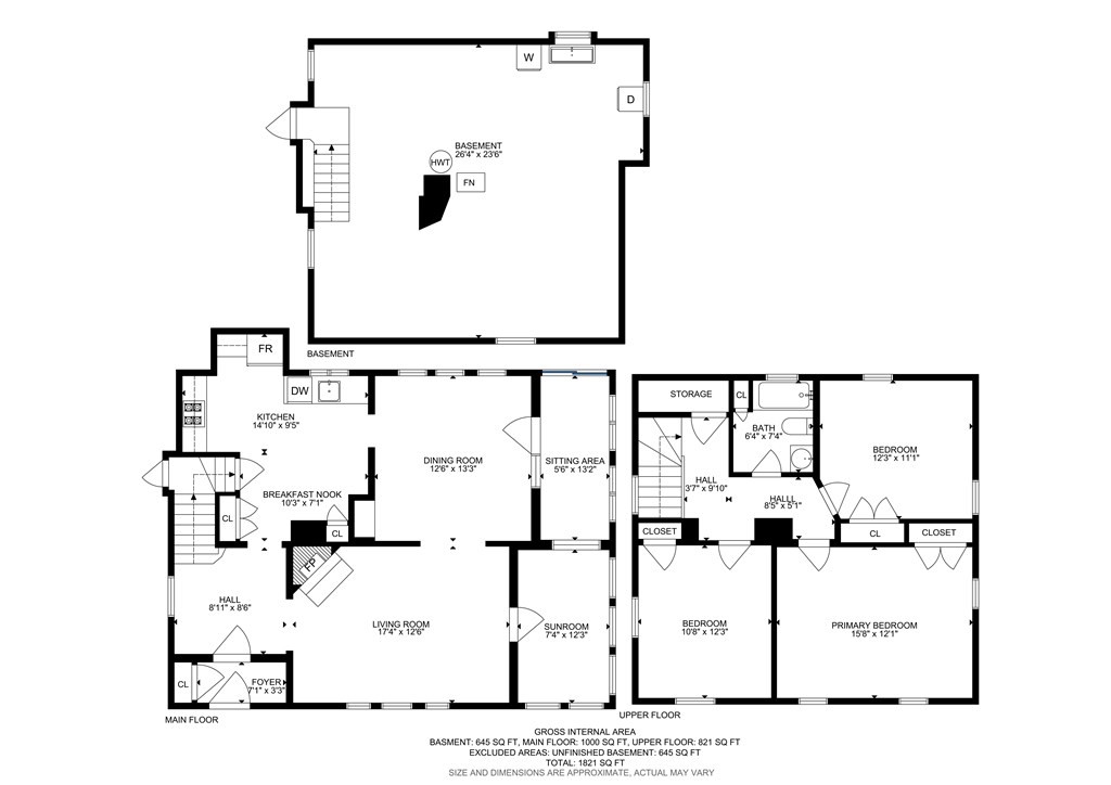 192 Maple Street Boston, MA 02132 - Photo 24 of 24 a picture of floor plan