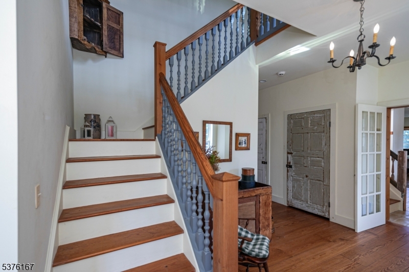 348 Rosemont Ringoes Road Stockton, NJ 08559 - Photo 24 of 42 a view of entryway and hall with wooden floor