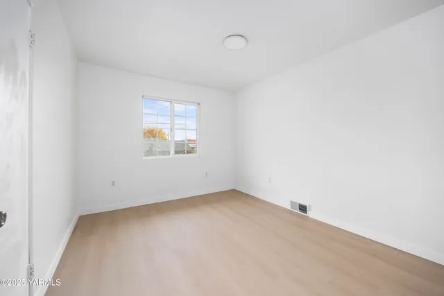 wooden floor in a room