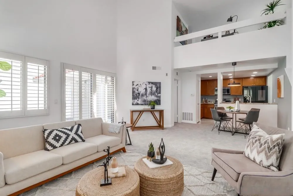 701 Kettner Boulevard, Unit 70 San Diego, CA 92101 - Photo 6 of 31 a living room with furniture and wooden floor