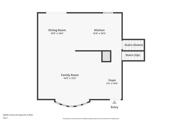 $499,900 | 28W587 Leverenz Road, Naperville, IL 60564