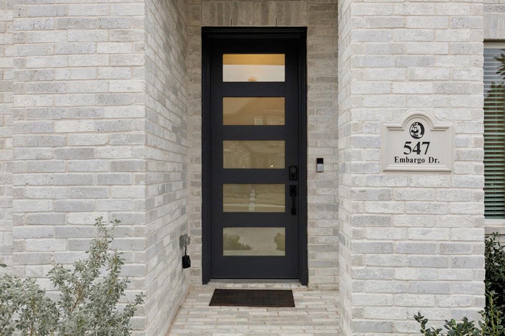 547 Embargo Drive Fate, TX 75189 - Photo 4 of 36 a door with a window