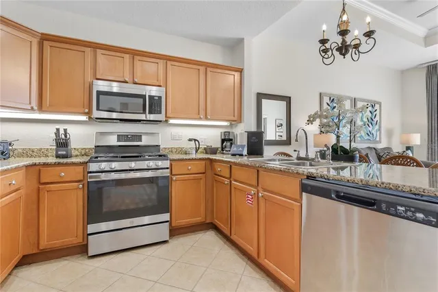 a kitchen with a sink and a window