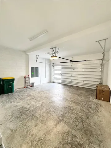 a view of an ocean & house