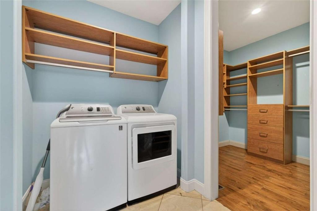 1951 Swords Trail Buckhead, GA 30625 - Photo 48 of 102 a utility room with dryer and washer