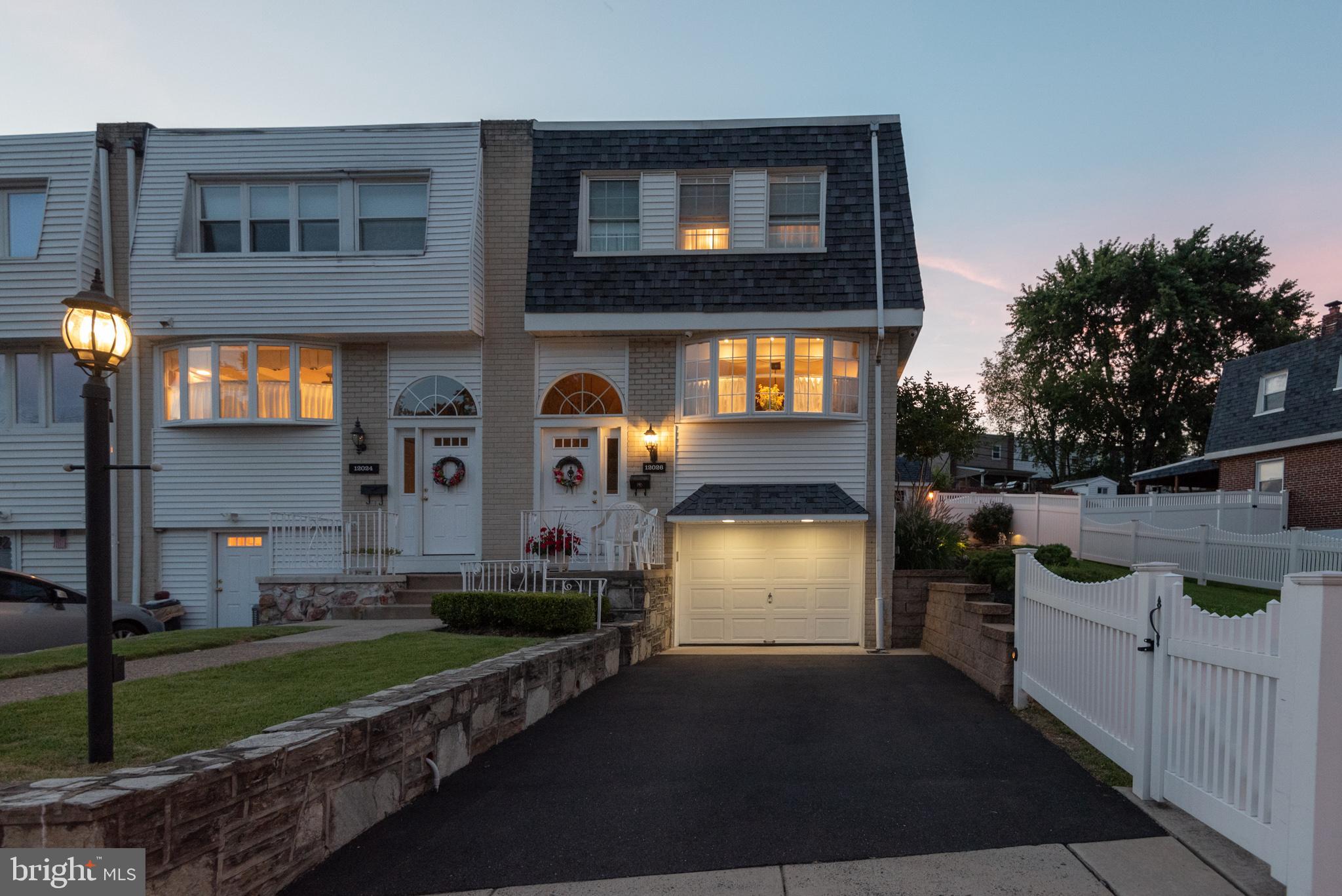 12026 Millbrook Road Philadelphia, PA 19154 - Photo 3 of 34 Exterior Evening
