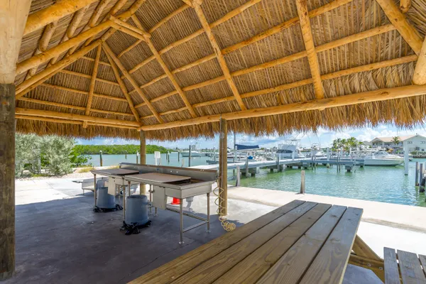 a view of outdoor space with seating area