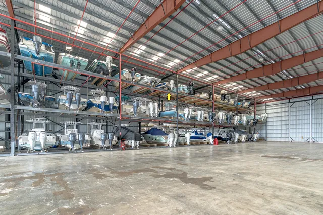 a view of a big room