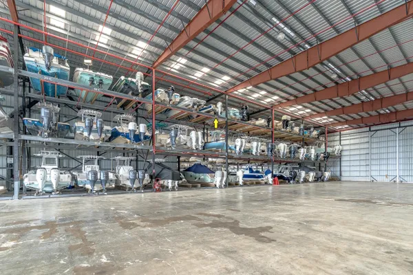 a view of a big room