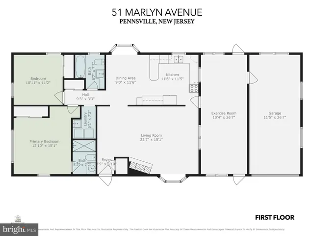 $294,000 | 51 Marlyn Avenue, Pennsville, NJ 08070