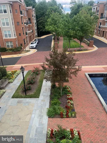 a view of a street with houses
