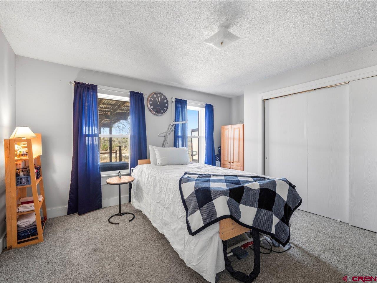 22244 F Road Delta, CO 81416 - Photo 18 of 41 a bedroom with a bed and a closet