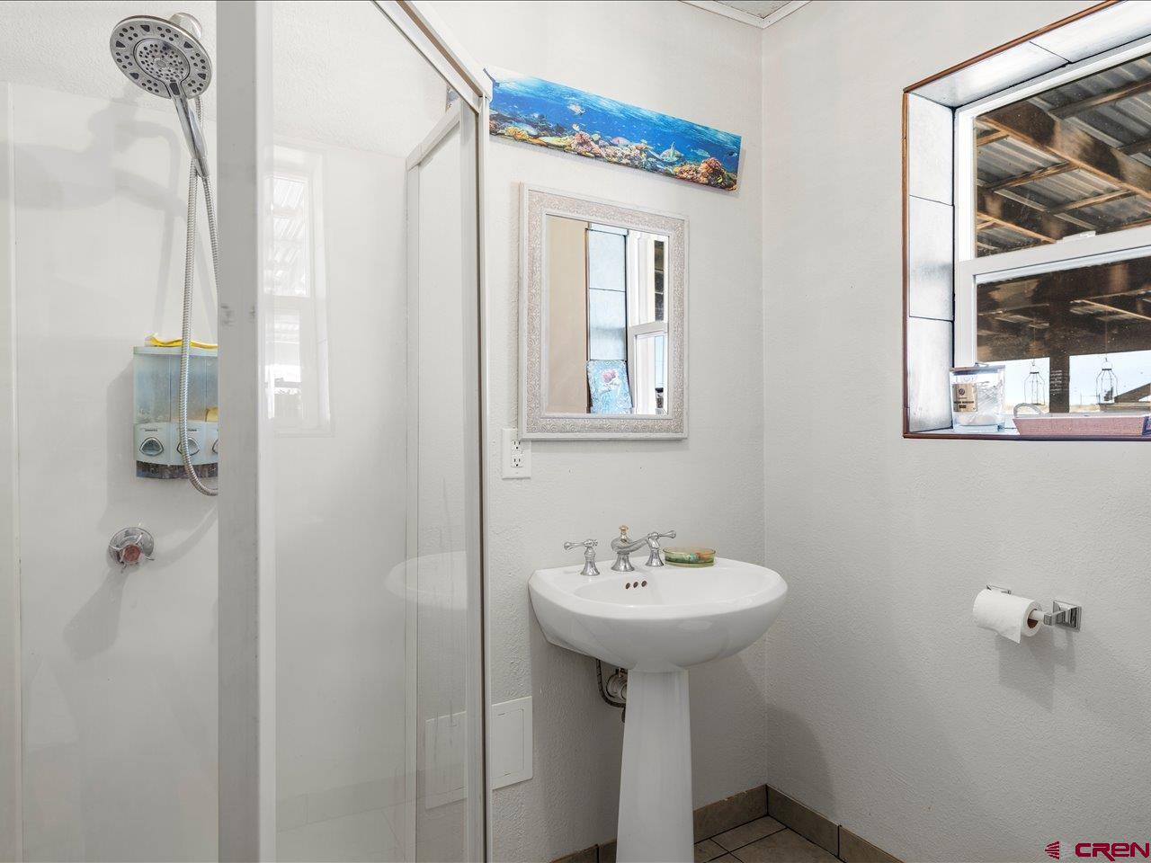 22244 F Road Delta, CO 81416 - Photo 20 of 41 a bathroom with a sink and mirror