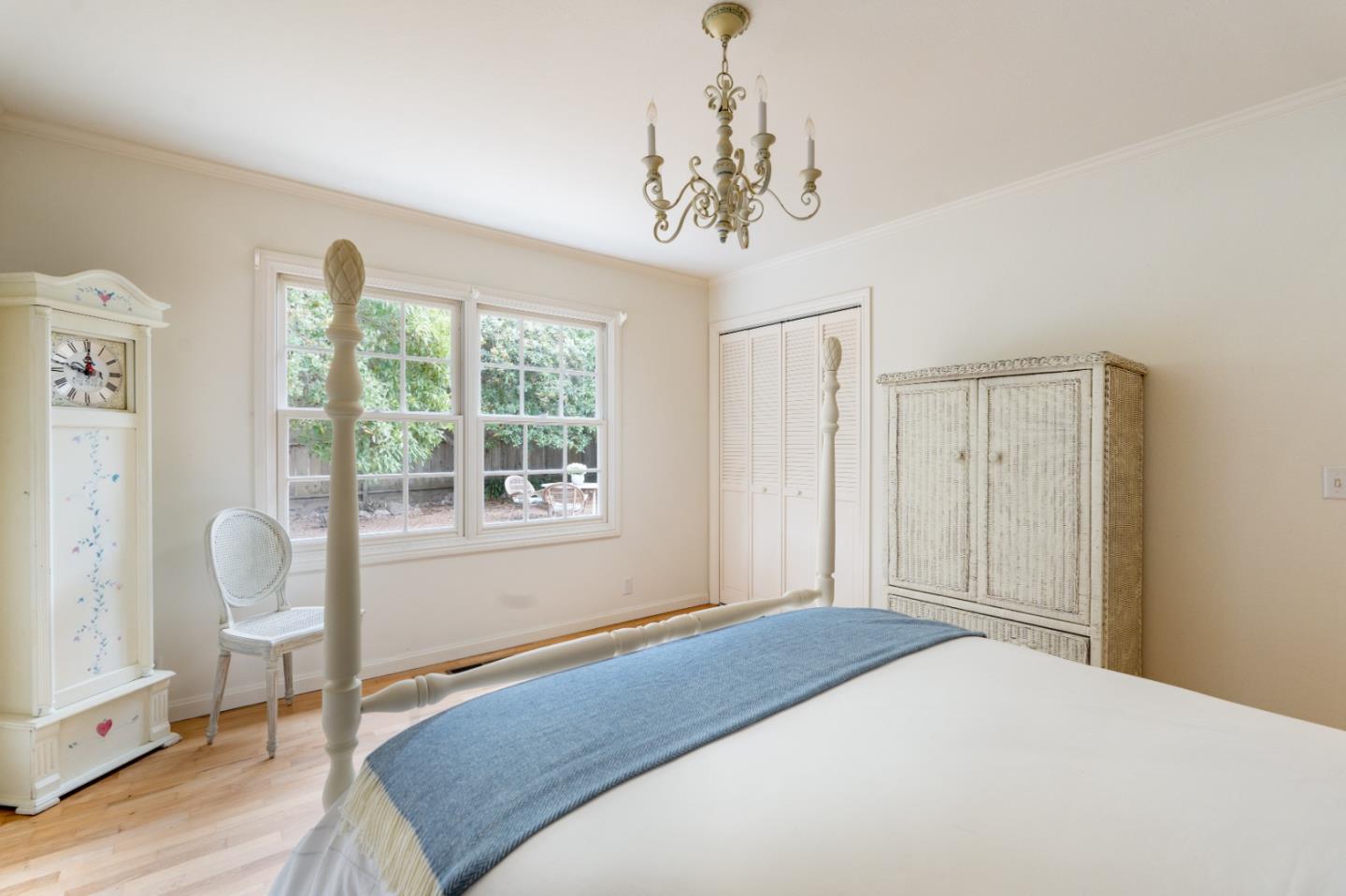 2952 Stevenson Drive Pebble Beach, CA 93953 - Photo 16 of 23 a bedroom with a bed and a window