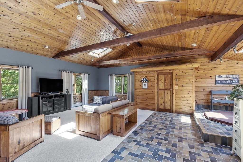 14 Shawmut Avenue Danvers, MA 01923 - Photo 18 of 40 a living room with furniture and a flat screen tv