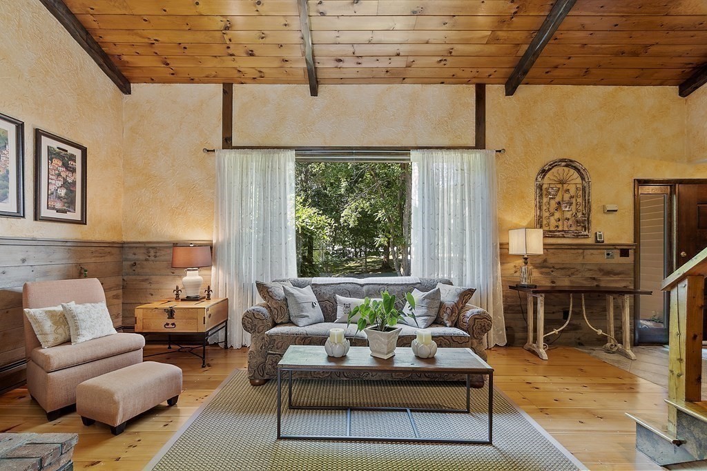 14 Shawmut Avenue Danvers, MA 01923 - Photo 9 of 40 a living room with furniture and a large window