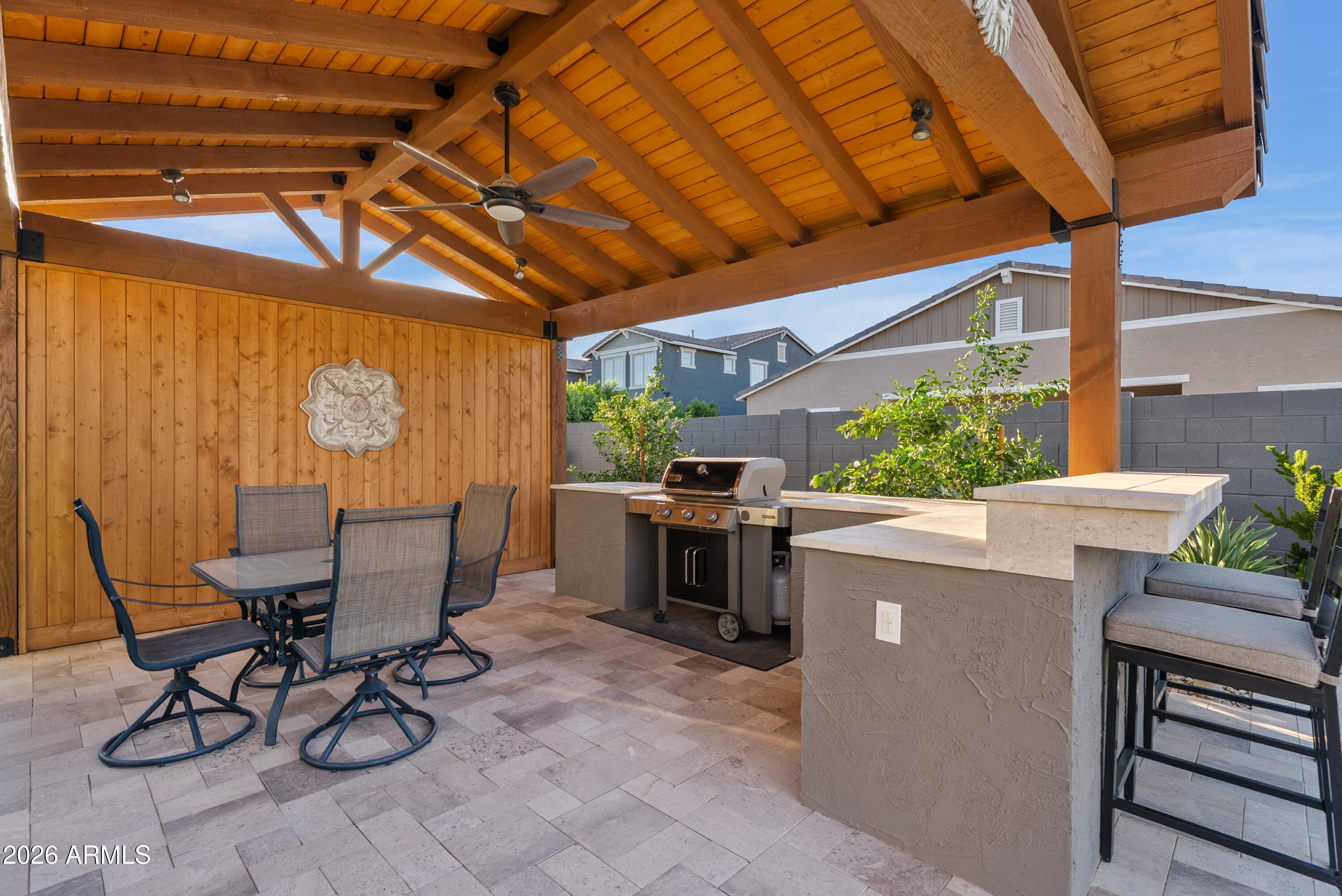 22820 East Camacho Road Queen Creek, AZ 85142 - Photo 47 of 58 Backyard Ramada