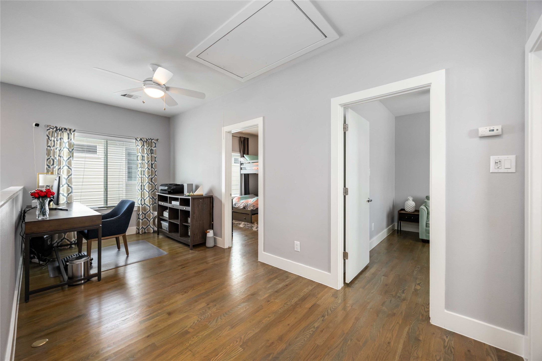 1854 Dan Street Houston, TX 77020 - Photo 15 of 20 Gameroom on the second floor, adjacent to the secondary bedrooms