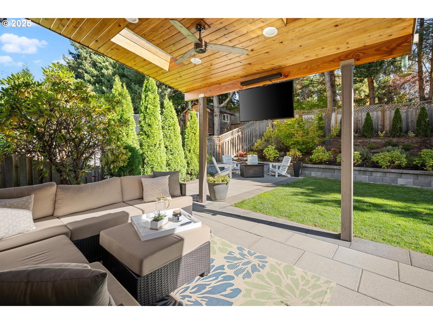 1626 Northwest Caitlin Terrace Portland, OR 97229 - Photo 34 of 48 a view of yard with patio