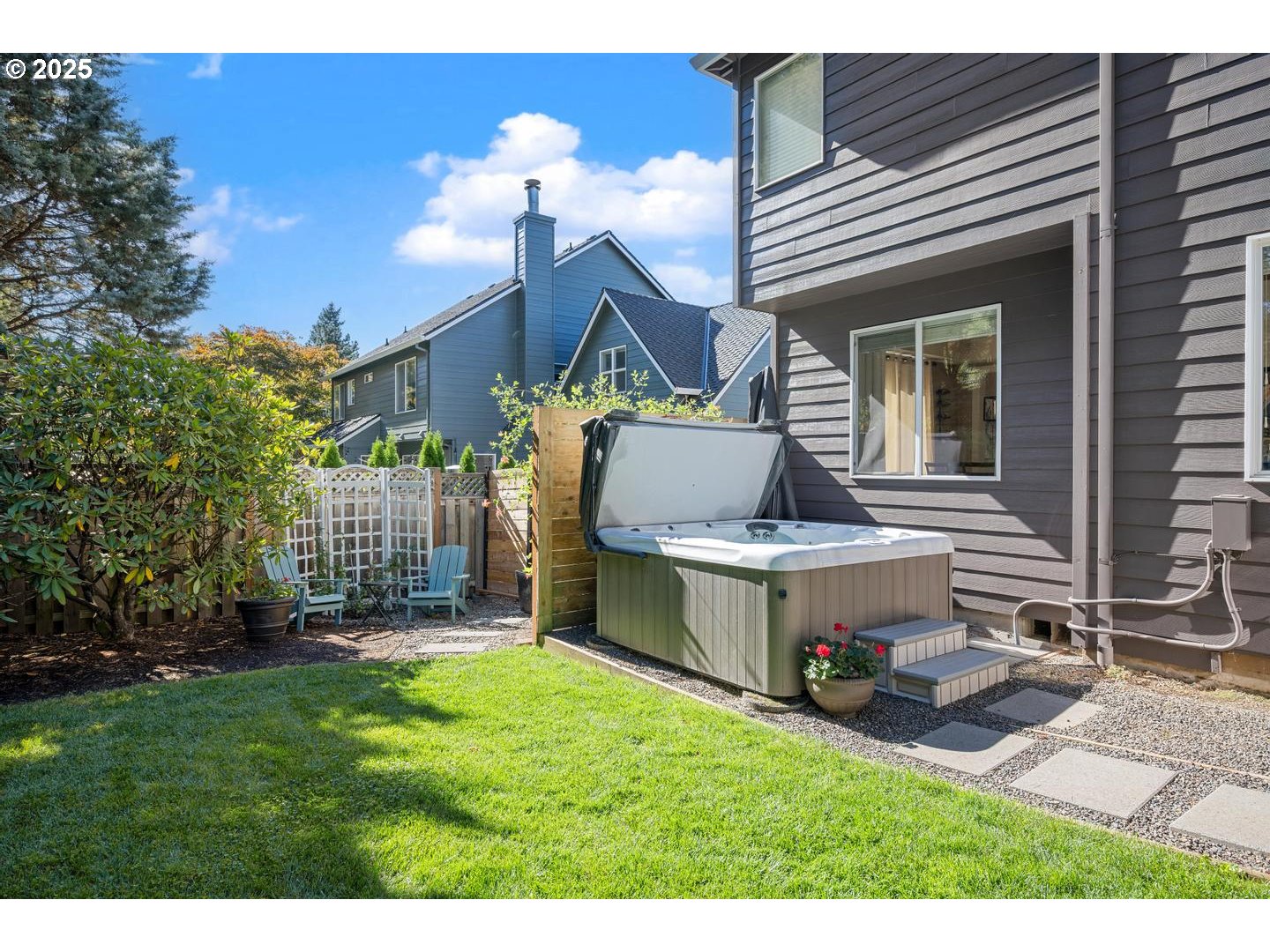 1626 Northwest Caitlin Terrace Portland, OR 97229 - Photo 37 of 48 a front view of a house with a garden