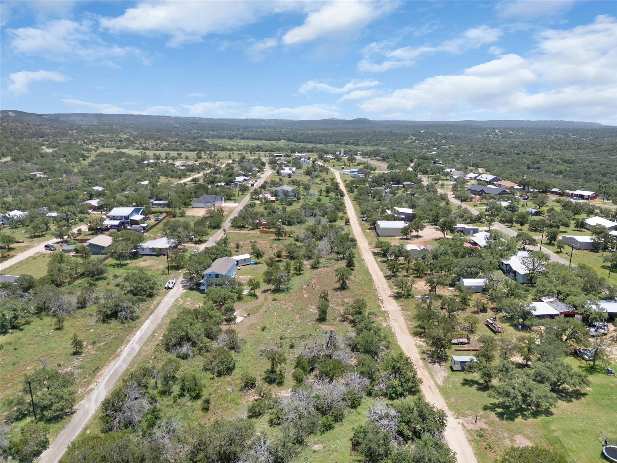 Tbs Spring Street Burnet, TX 78611 - Photo 7 of 12 an aerial view of residential houses with outdoor space