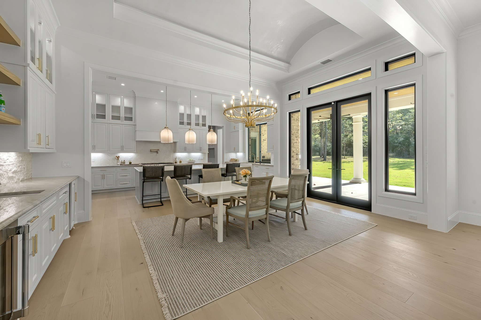 26041 Crown Ranch Boulevard Montgomery, TX 77316 - Photo 17 of 48 a view of a dining room with furniture window and outside view