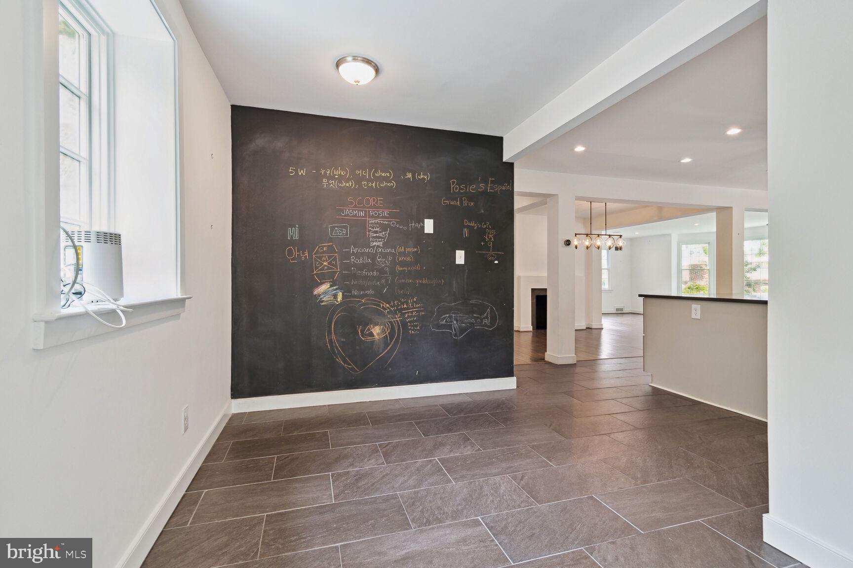 3712 Fordham Road Northwest Washington, DC 20016 - Photo 15 of 45 Chalkboard wall invites creativity.