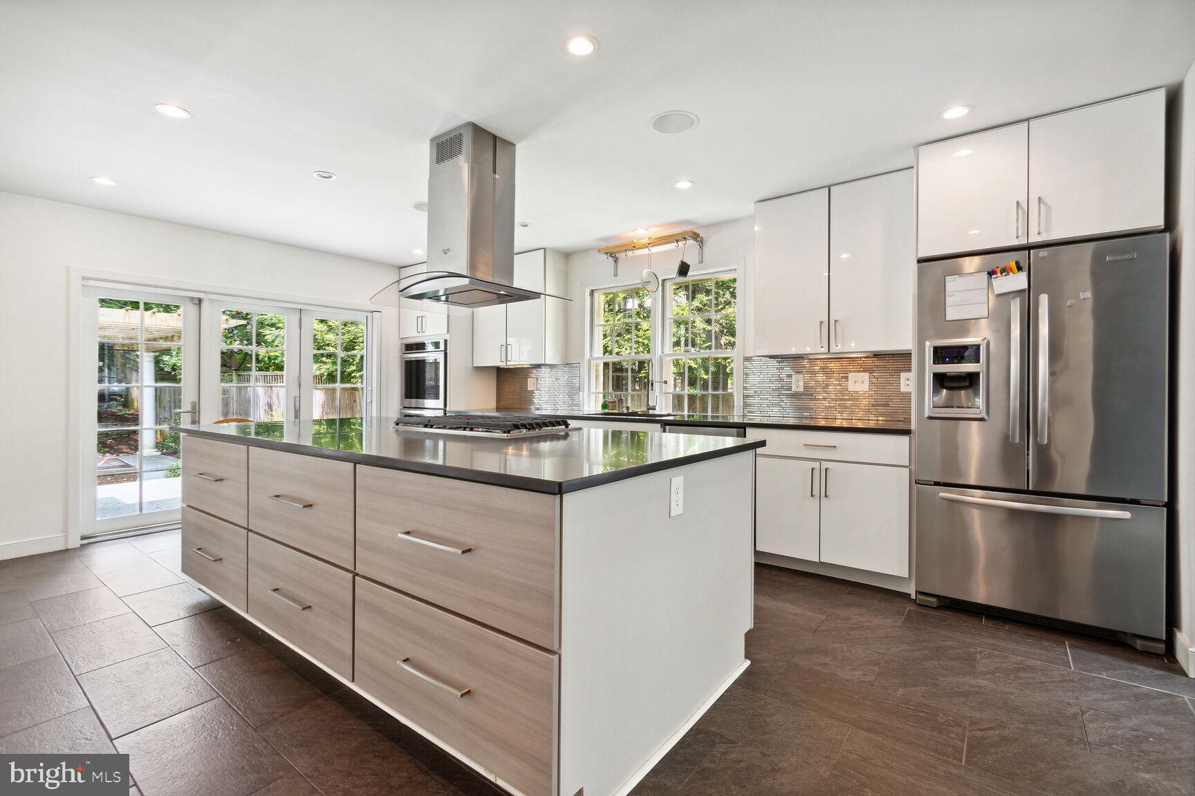 3712 Fordham Road Northwest Washington, DC 20016 - Photo 27 of 45 Modern kitchen with sleek design.