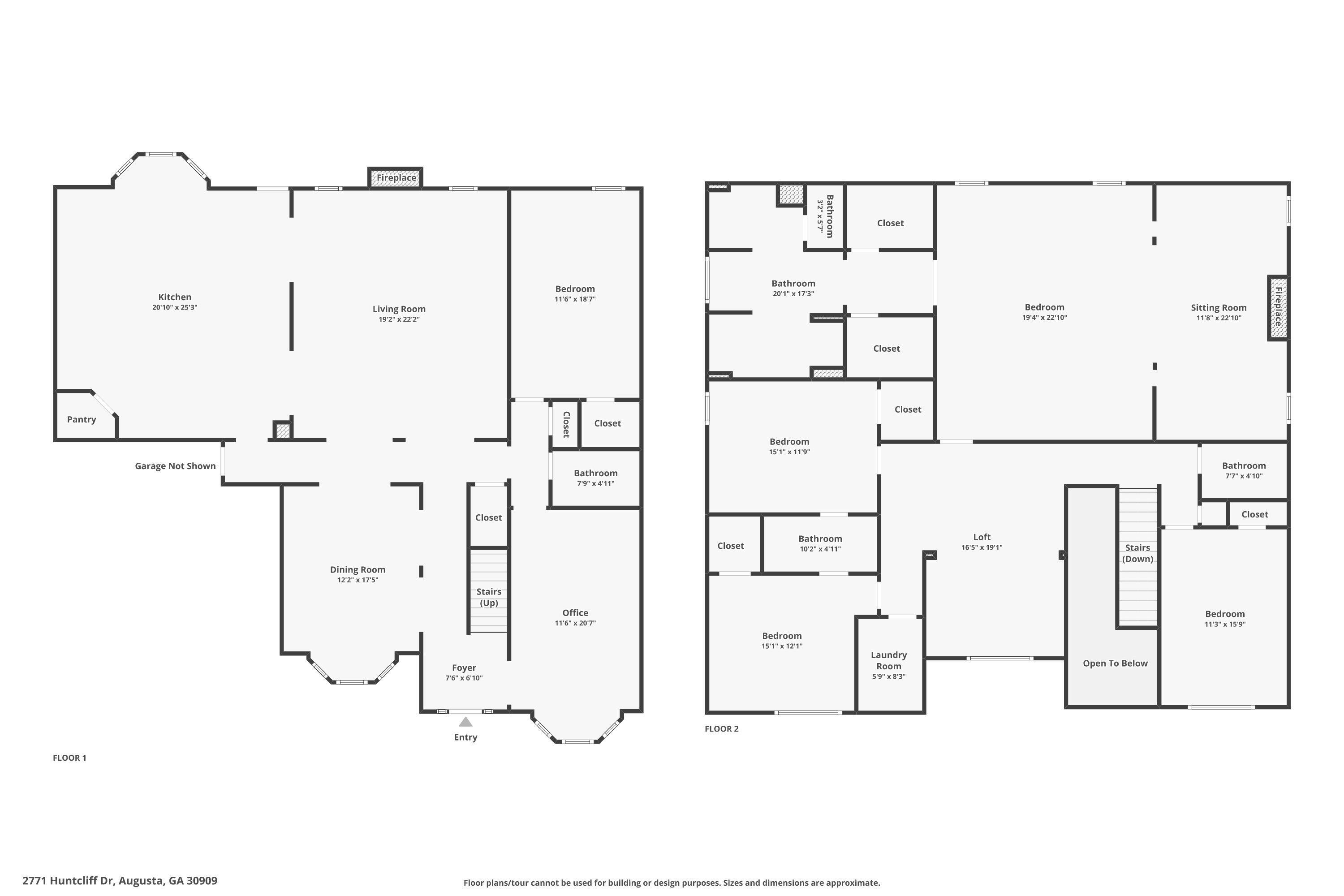 2771 Huntcliffe Drive Augusta, GA 30909 - Photo 32 of 32 Floor Plans!