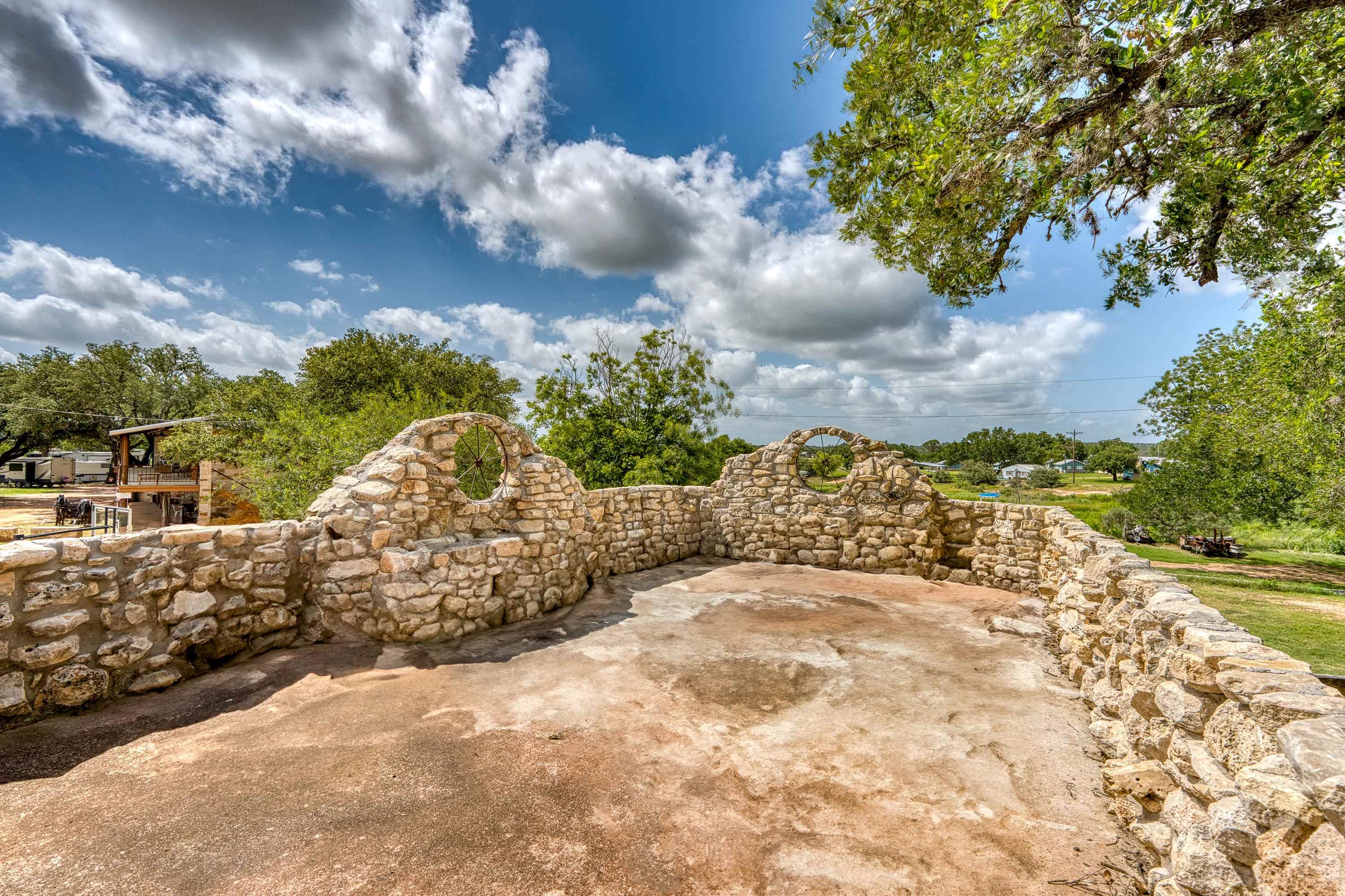 100 Scott Drive Tow, TX 78672 - Photo 20 of 28 a view of a yard with plants and trees