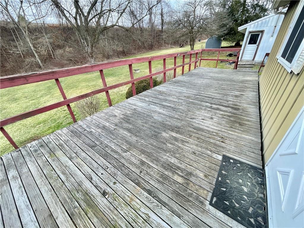 1305 Old State Road Apollo, PA 15613 - Photo 29 of 35 a view of deck with large trees