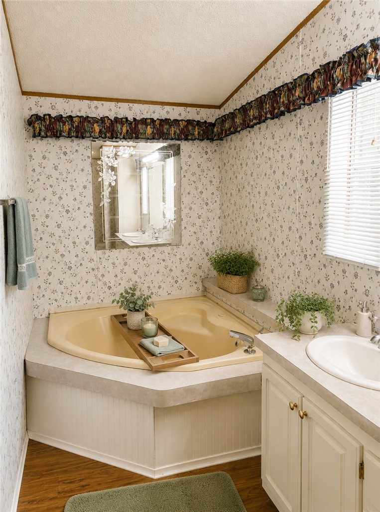 207 Dunbar Street Refugio, TX 78377 - Photo 23 of 39 Virtually staged garden tub