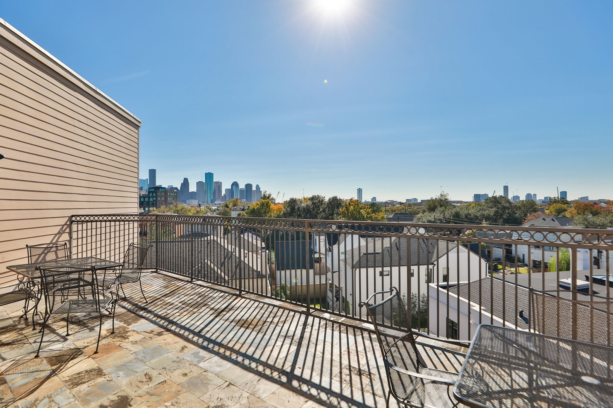 2802 Morrison Street, Unit 201 Houston, TX 77009 - Photo 40 of 50 a view of balcony with city view