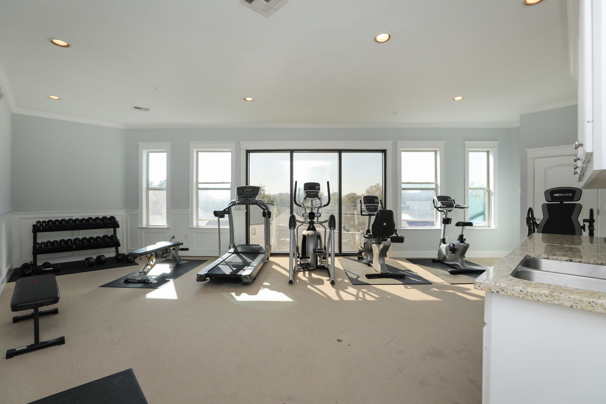 2802 Morrison Street, Unit 201 Houston, TX 77009 - Photo 43 of 50 a view of a room with gym equipment