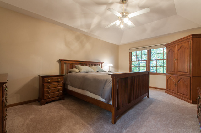 3087 Wagner Road Aurora, IL 60502 - Photo 14 of 20 a bedroom with a bed and a television