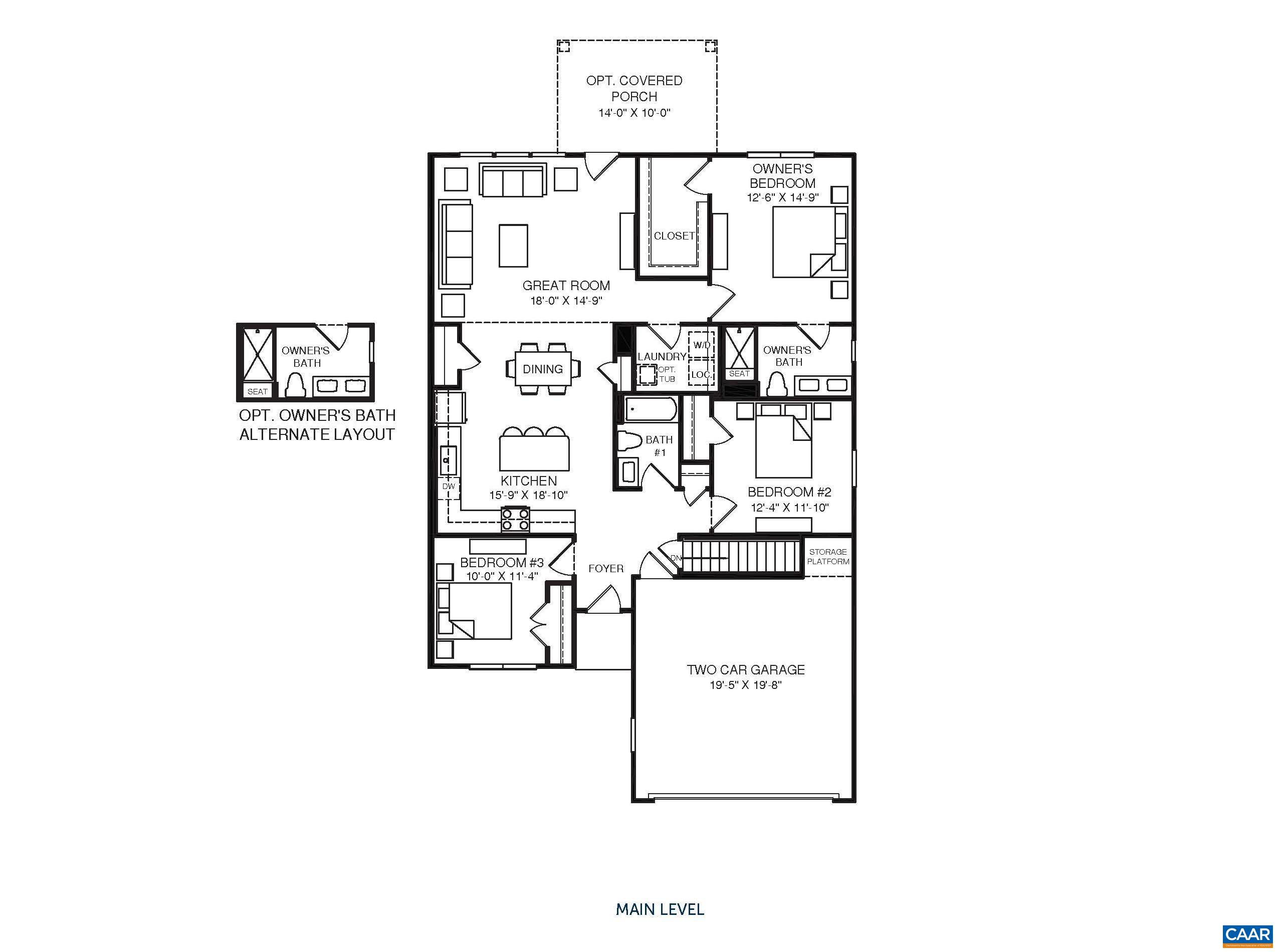 5159 Lazy Branch Lane Keswick, VA 22947 - Photo 16 of 17 a picture of a floor plan